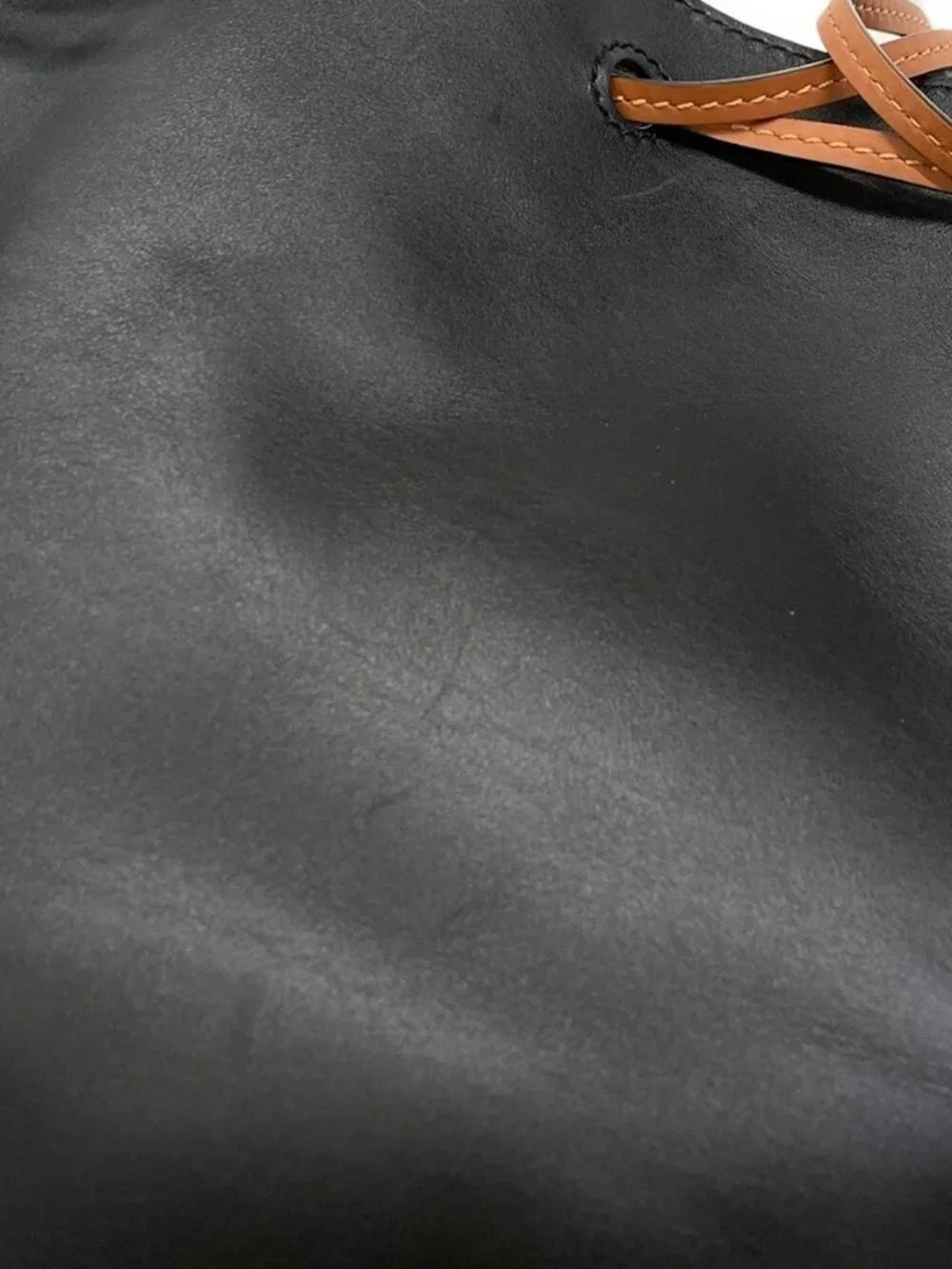 LOEWE Balloon Bag Large 326.76AC29 Black Brown Nappa Calf Calf - Shoulder Bag - Picture 12 of 15